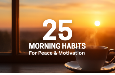 25 Morning Habits for a Peaceful, Motivated Day