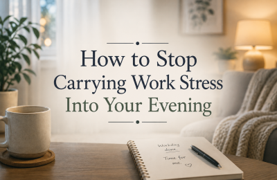 How to Stop Carrying Work Stress Into Your Evening