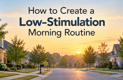 How to Create a Low-Stimulation Morning Routine